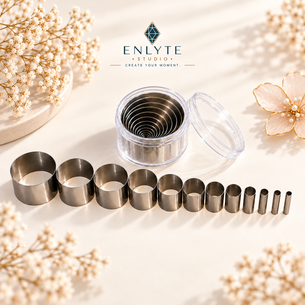 Dip Flower Petal Forming Tool Set